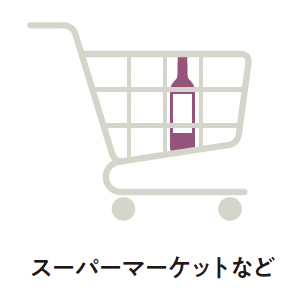 スーパーマーケットなど/ワインの賢い買い方『エコール・デ・ヴァン・エ・スピリテューの一生に一冊はもっておきたいワインの教科書』