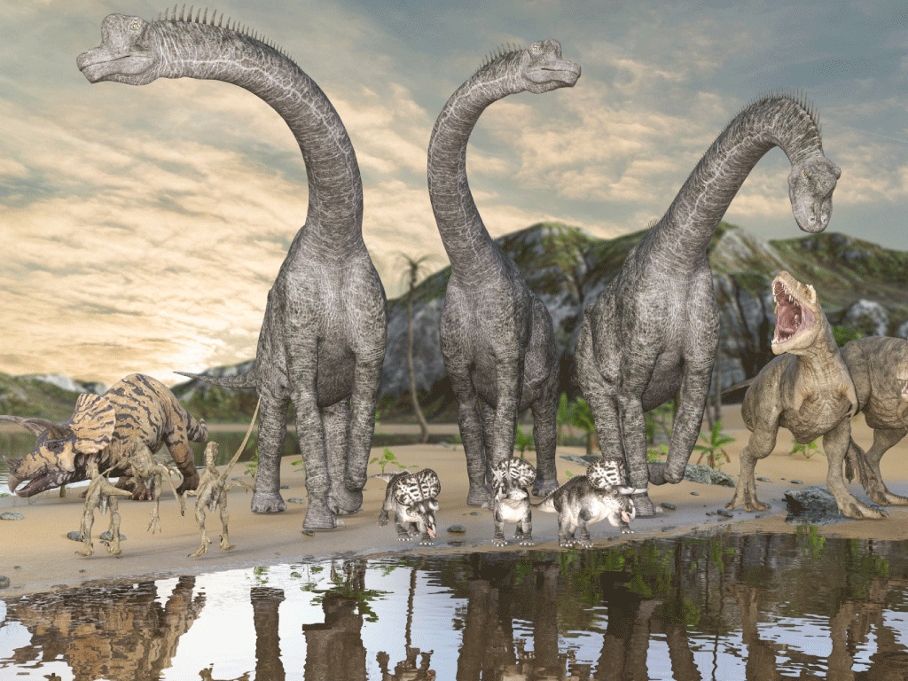ブラキオサウルスなどの竜脚類恐竜だけ、なぜ超巨大化できたの？『すけすけ恐竜骨ぬりえずかん』