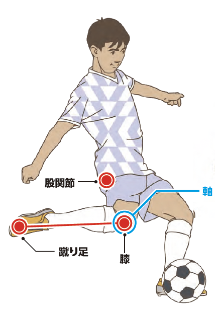 二重振り子のイメージ『東大卒キックコーチが教える 本当に正しいキックの蹴り方』