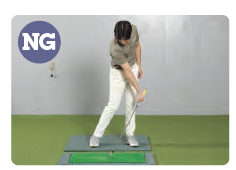 【NG】打ち込みスウィングは厳禁『ゴルフは右手の使い方だけ覚えれば上手くなる』