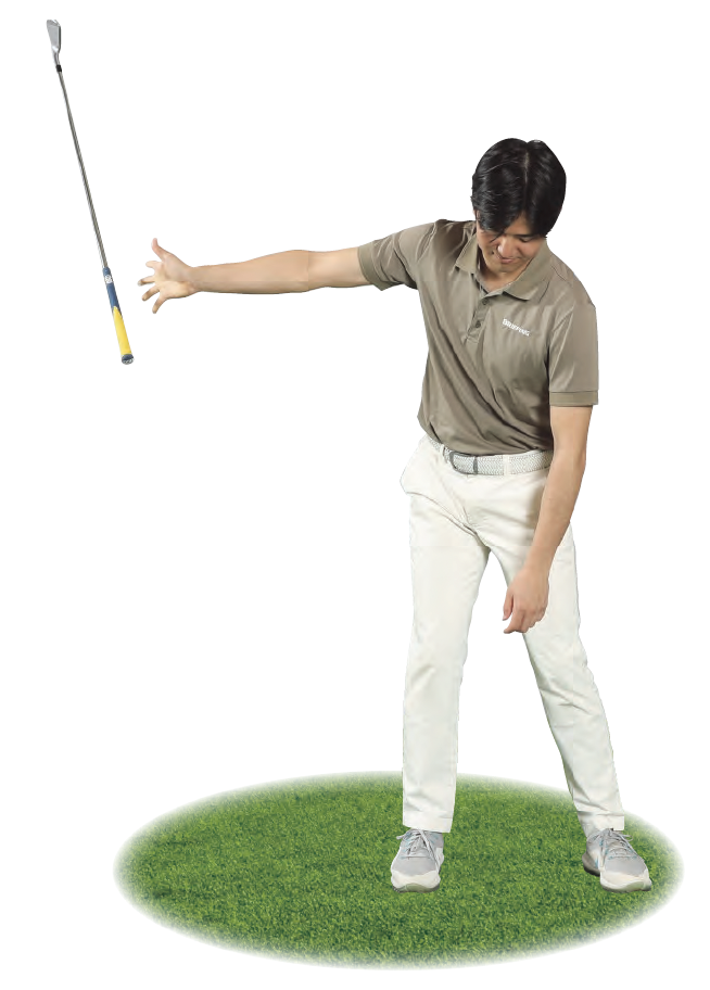 “慣性の力”を最大限に使う1『ゴルフは右手の使い方だけ覚えれば上手くなる』