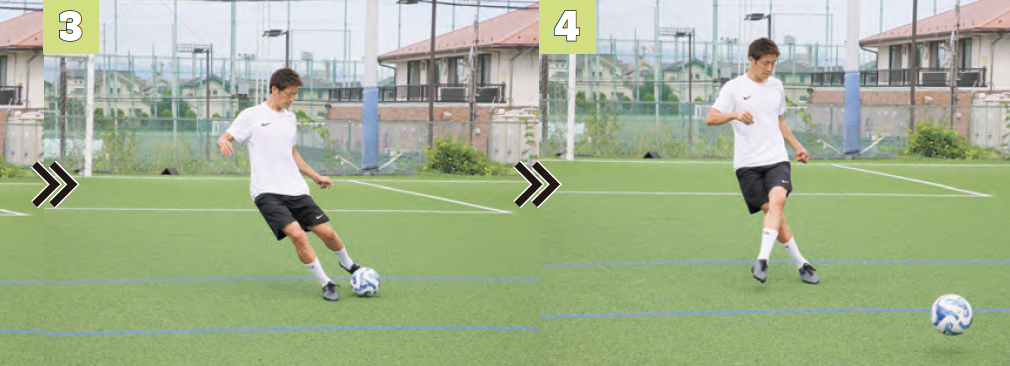 インステップキック2『サッカー 局面を打開する デキる選手の動き方』