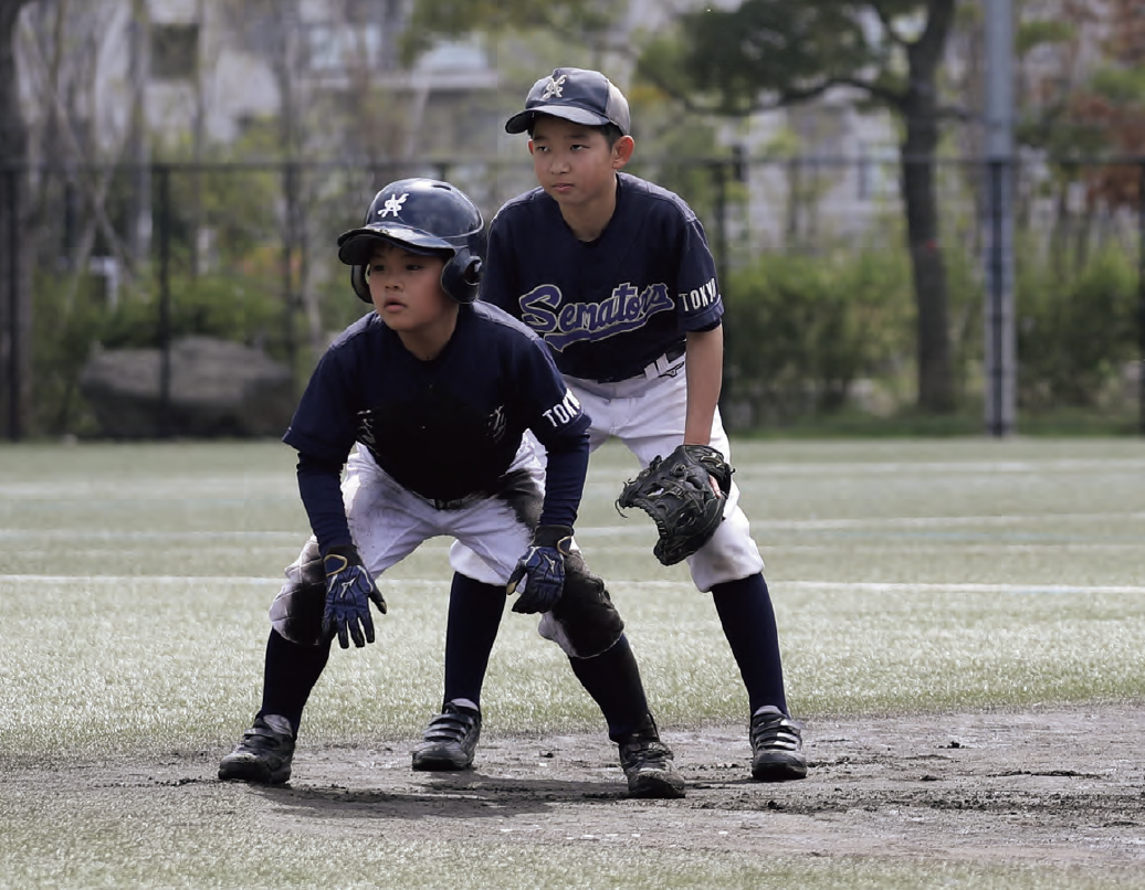 二塁走者『少年野球　デキる選手はやっている「打つ・走る・投げる・守る」』