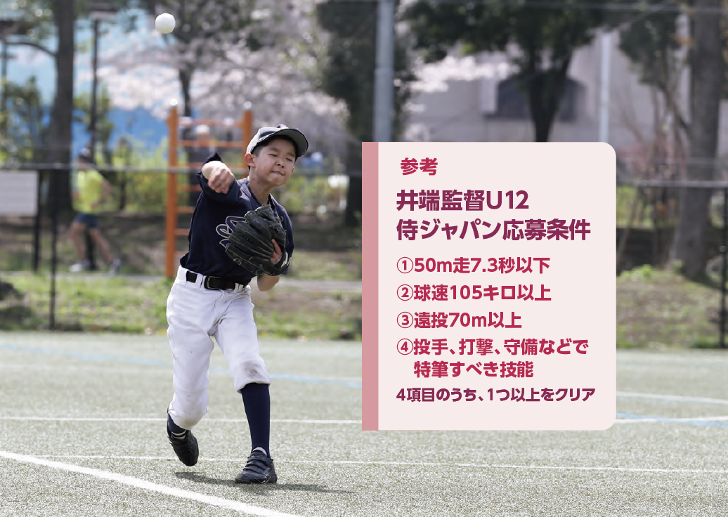 ＮＰＢジュニアトーナメント各球団の選考基準『少年野球　デキる選手はやっている「打つ・走る・投げる・守る」』