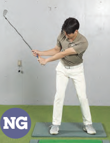 スプリットハンドで入れ替えの練習を【NG】左手支点の切り返し『ゴルフは右手の使い方だけ覚えれば上手くなる』