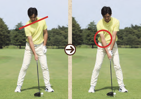 右手から
セットして飛ばそう【OK】右手から入ると叩ける構えに『ゴルフは右手の使い方だけ覚えれば上手くなる』
