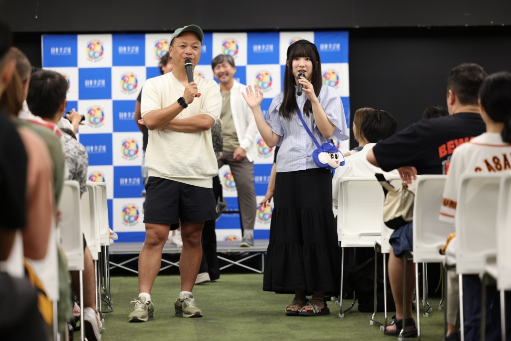 小笠原道大「ラブすぽ」トークショー