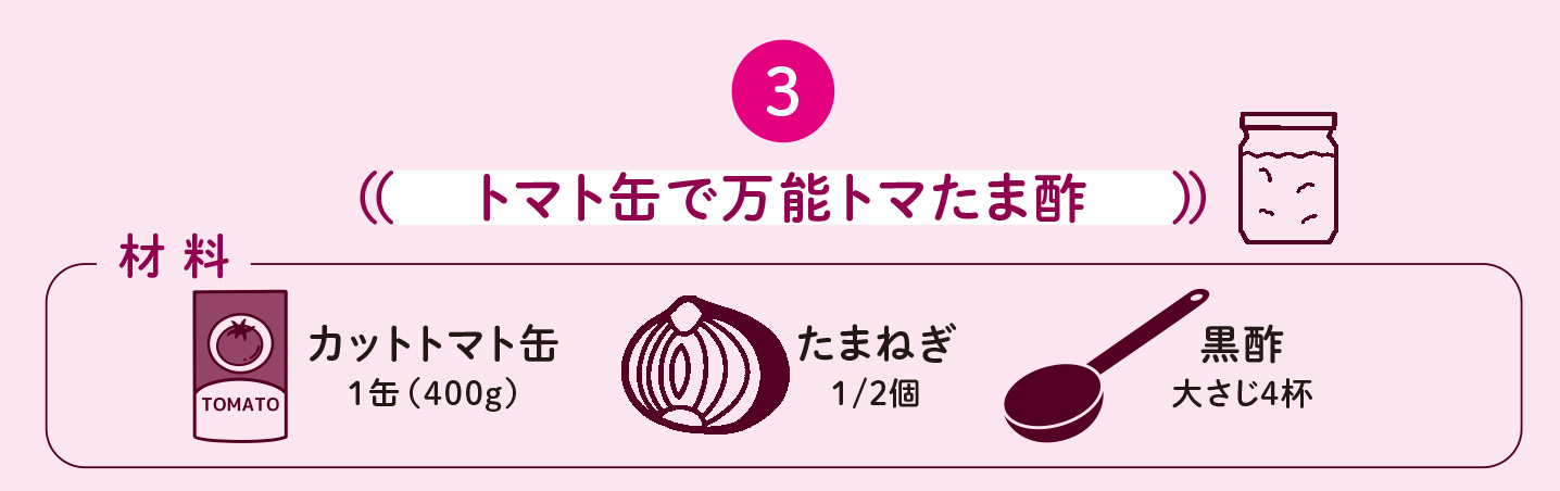 「血流爆上がり万能トマたま酢」のつくり方3【図解 血管・血液の話】