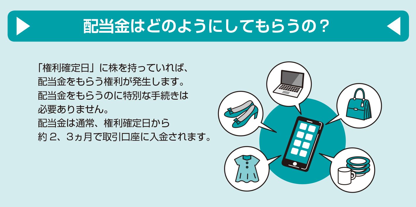 配当金をもらっちゃおう！【図解 株式投資の話】配当金とは？