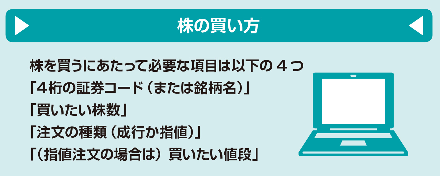 株の買い方は簡単だよ！【図解 株式投資の話】