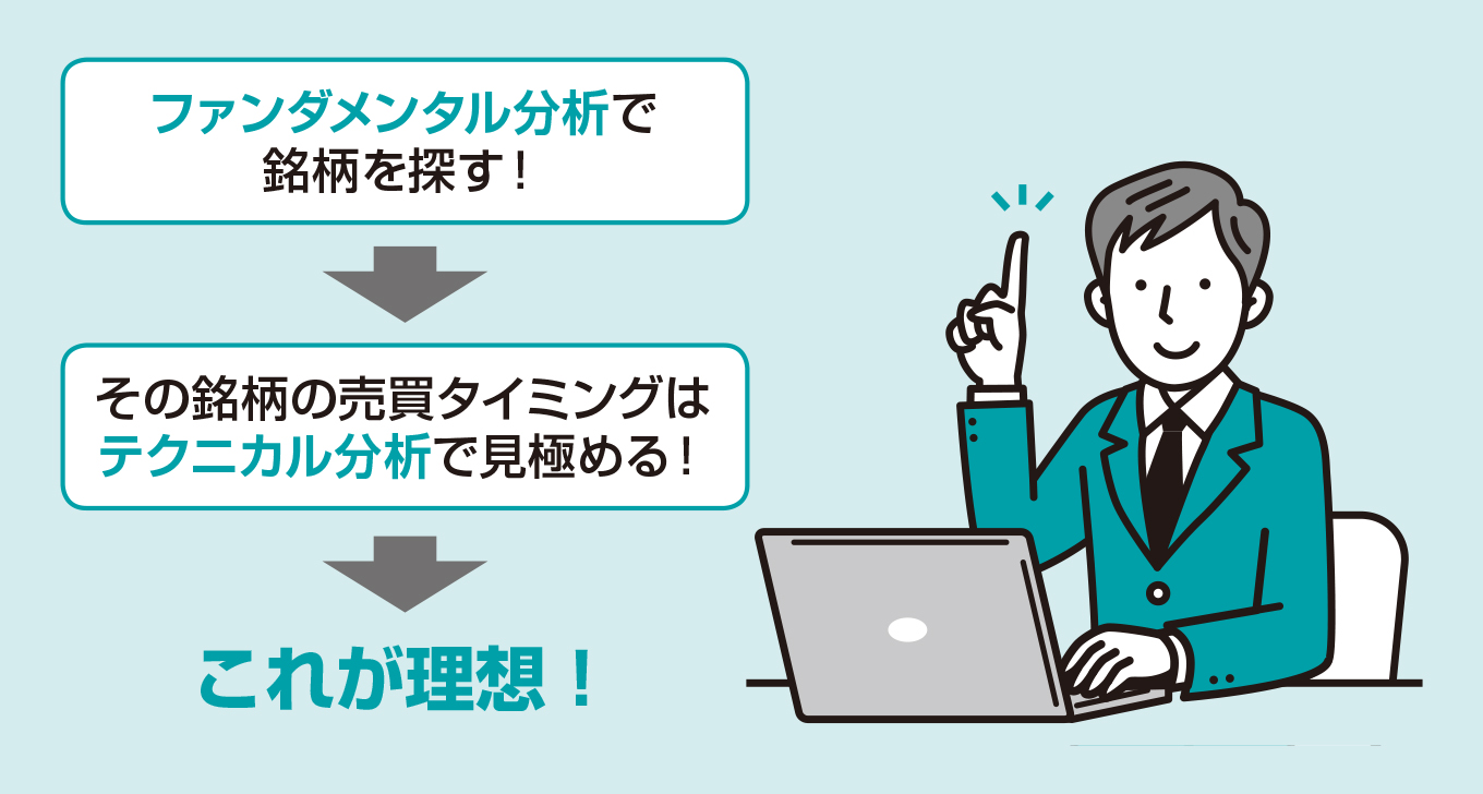 ファンダメンタル分析とテクニカル分析の違い/2つの分析方法を使い分ける【図解 株式投資の話】