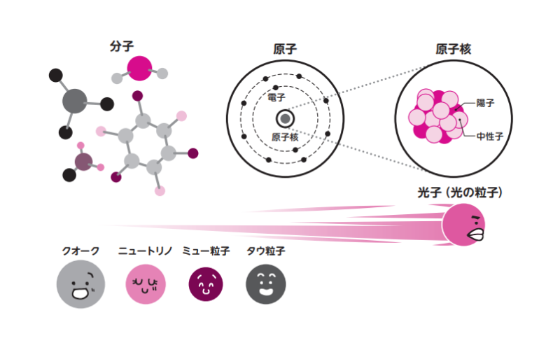 小さな世界の住人、さまざまな量子たち