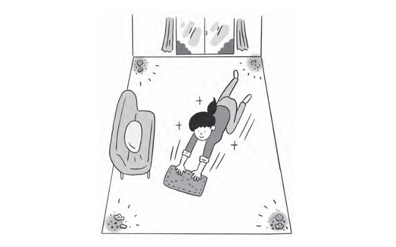 お部屋の四隅も清浄に！