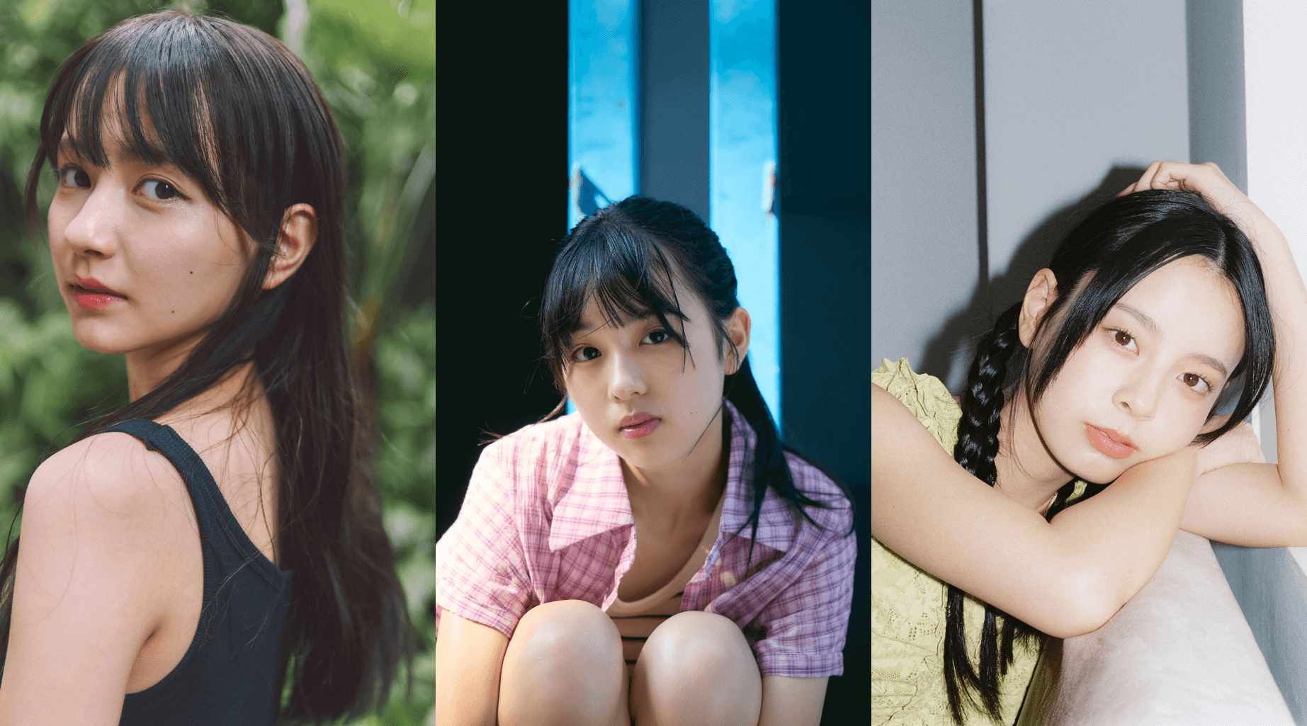 （左）©SAKAI DE JUN／週刊プレイボーイ
（中央）©三森いこ／週刊プレイボーイ
（左）©上村 窓／週刊プレイボーイ