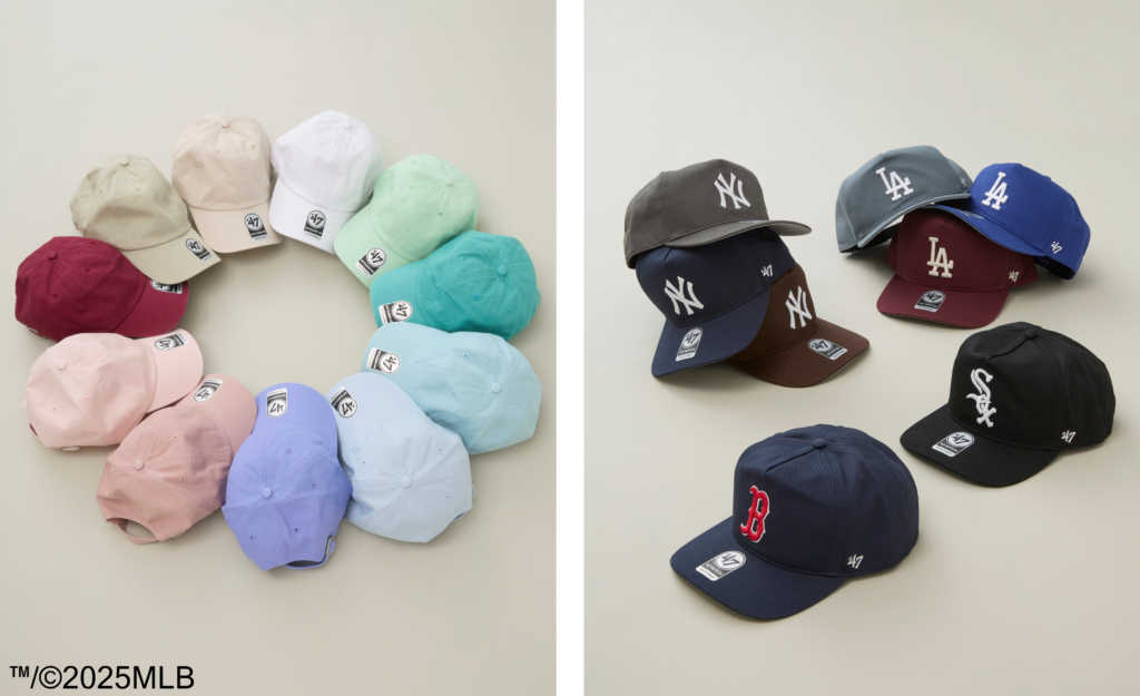 無地キャップからMLBコラボまで！『'47』から秋の限定コレクションが