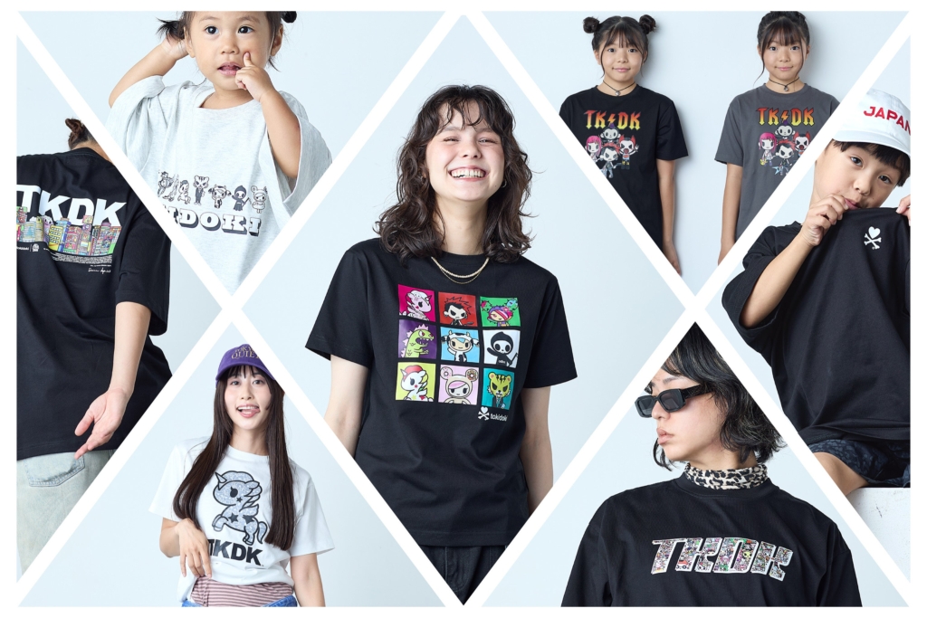 世界が恋するキャラ】tokidokiがブランド20周年を記念した限定Tシャツ