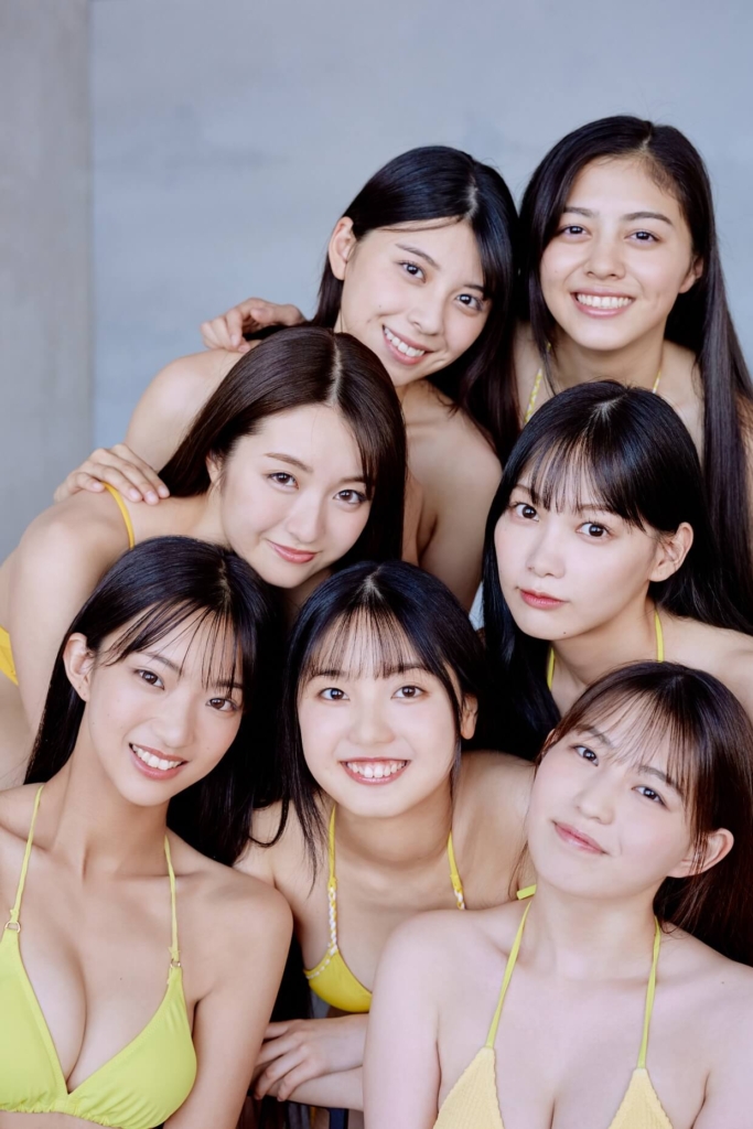 ニューヒロインPROJECT ファイナリスト７名 ©熊谷貫、岡本武志／集英社