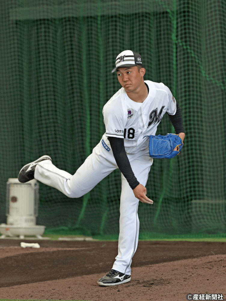 千葉ロッテマリーンズ・石垣元気投手