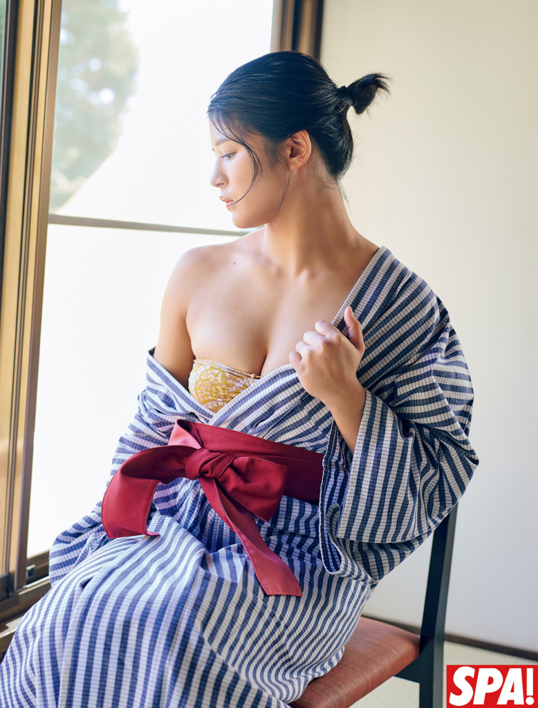 山岡聖怜 ©週刊SPA! 撮影/鈴木大喜、ヘアメイク/塩田結香(JULLY)、スタイリング/米丸友子