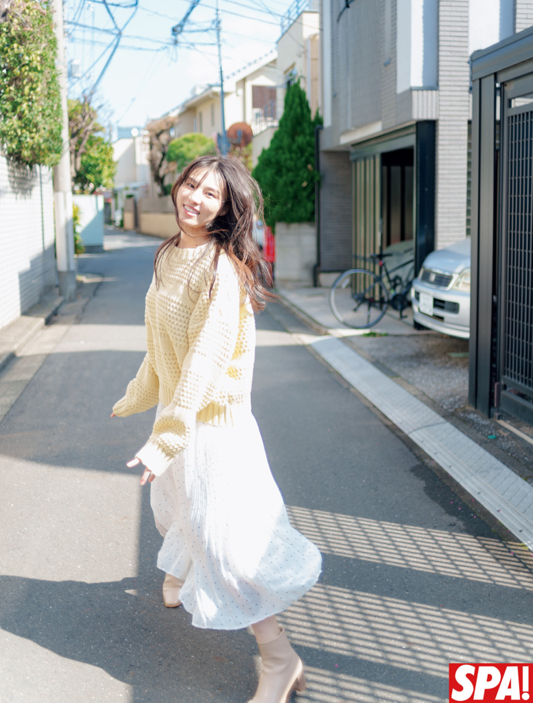 相楽伊織 ©週刊SPA!　撮影／鈴木ゴータ、ヘアメイク／萩村千紗子、スタイリング／田中あゆ美