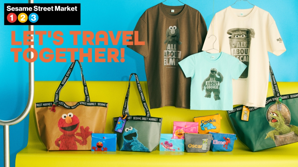 セサミストリートマーケット】「LET'S TRAVEL TOGETHER」セサミ