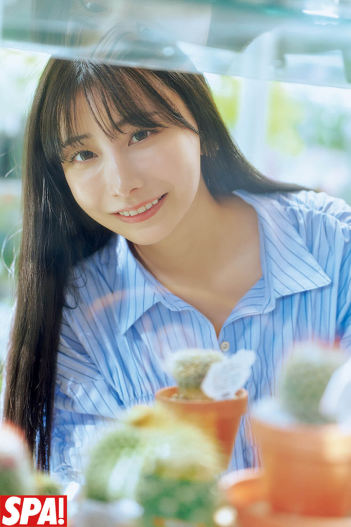 鈴木優香 ©撮影／岡本武志　ヘアメイク／山下景子　スタイリング／和田千星