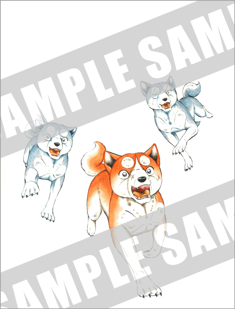 画集『高橋よしひろ 犬マンガの世界』サンプル ©高橋よしひろ/日本文芸社