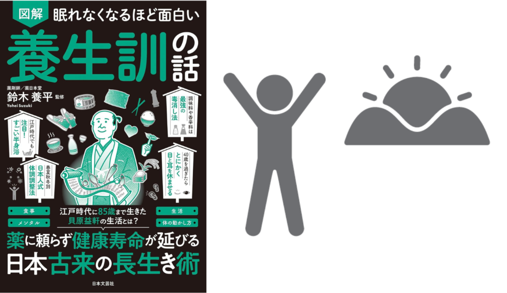 長寿の秘訣は「モーニングルーティン」！心身の働きを整える朝の行動習慣とは【眠れなくなるほど面白い 図解 養生訓の話】