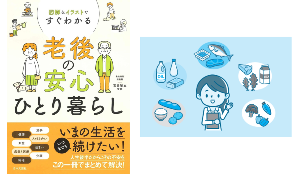 在宅配食サービスで栄養管理と安否確認を両立!シニアの一人暮らしを守る活用術【図解&イラストですぐわかる 老後の安心ひとり暮らし】