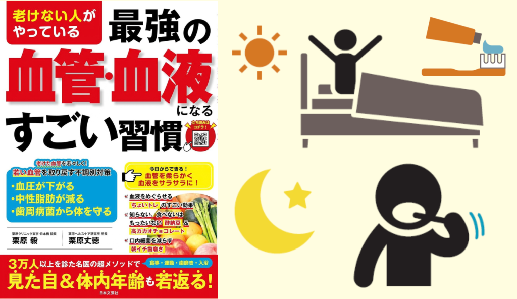 「朝起きてすぐの歯磨き」が決め手！全身の健康を守る朝の歯磨きと血液ケア【老けない人がやっている最強の血管・血液になるすごい習慣】